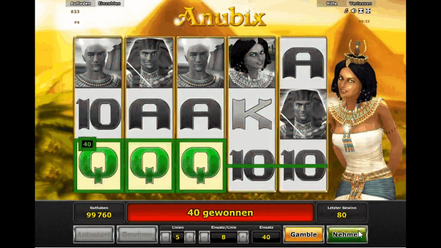 Онлайн слот Anubix