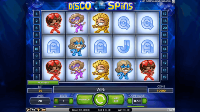 Игровой слот Disco Spins