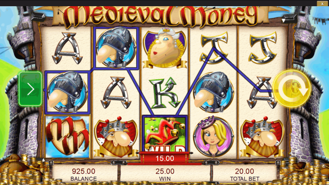 Онлайн автомат Medieval Money