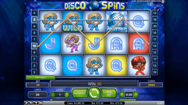 Онлайн слот Disco Spins