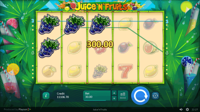 Онлайн автомат Juice 'N' Fruits