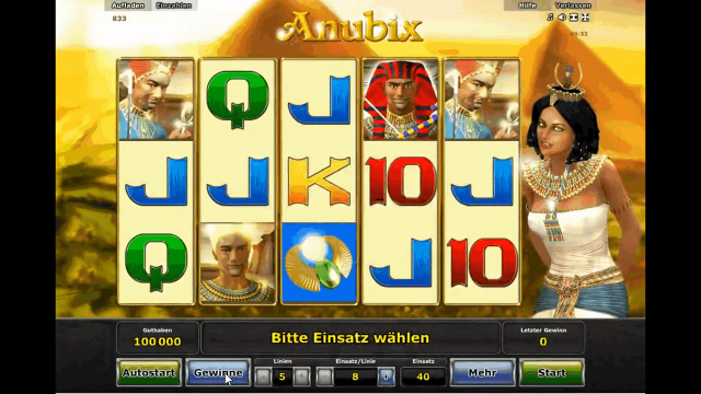 Игровой аппарат Anubix