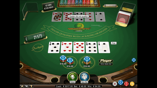 Игровой автомат Caribbean Stud Poker Professional Series
