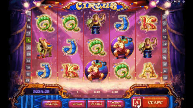 Онлайн слот Circus