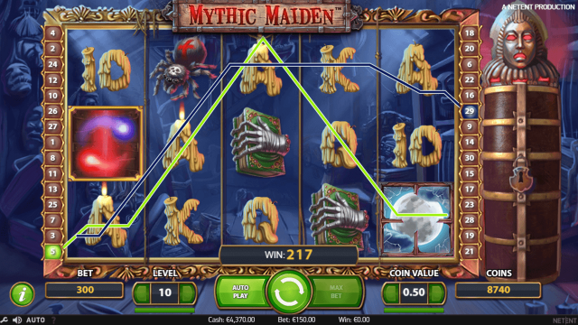 Игровой слот Mythic Maiden