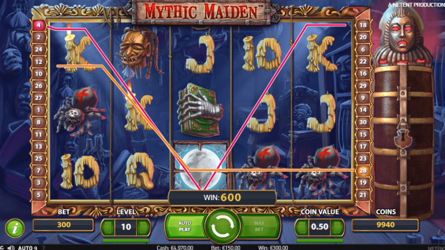 Популярный автомат Mythic Maiden