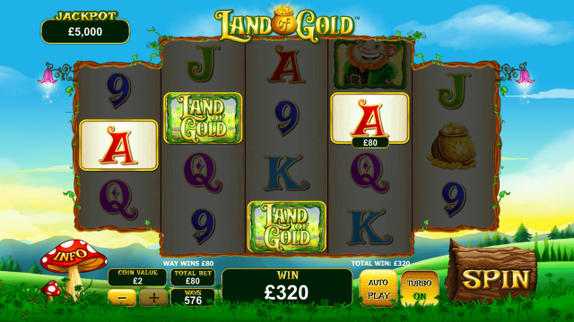 Игровой автомат Land Of Gold